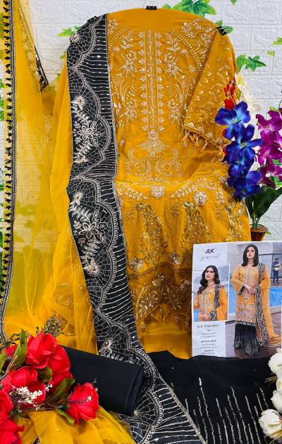 D.NO – 4053 BY ALK GEORGETTE SALWAR KAMEEZ MANUFACTURER IN INDIA